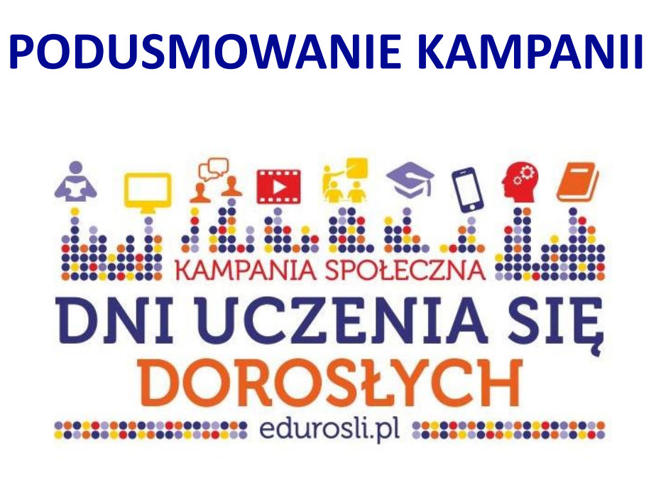 PODSUMOWANIE KAMPANII - Dni Uczenia się Dorosłych! ... 